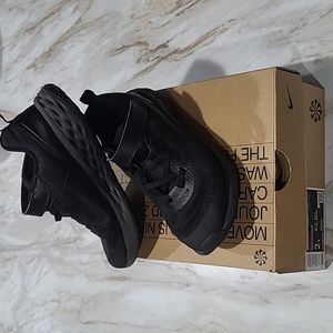 Little Kid's (2Y) Nike Revolution 6 Black Shoe's